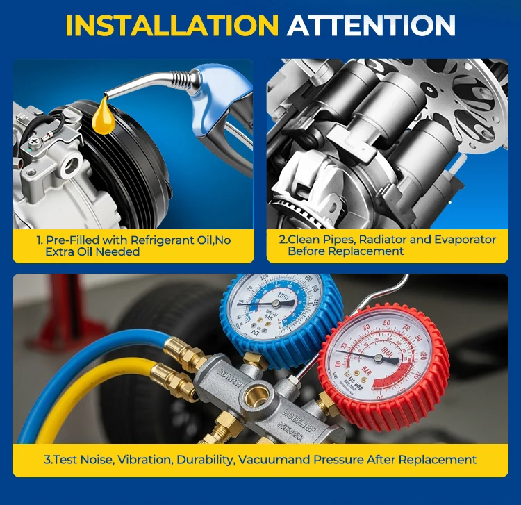 product new 12v car ac compressor for geely coolray auto air conditioning-6