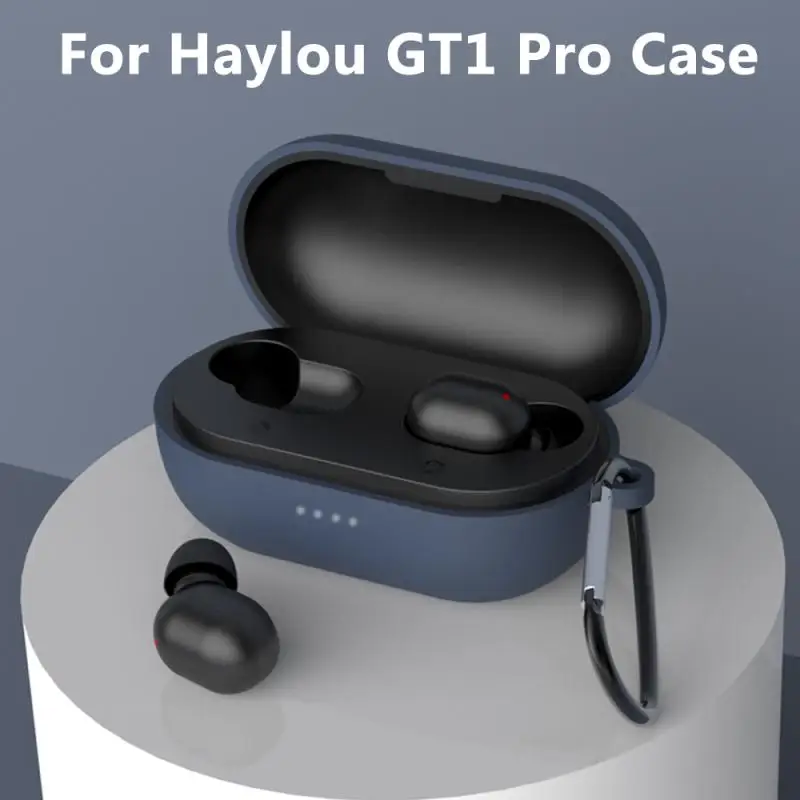 Headphones Haylou Gt1 Pro Charging Box Silicone Cover Case For
