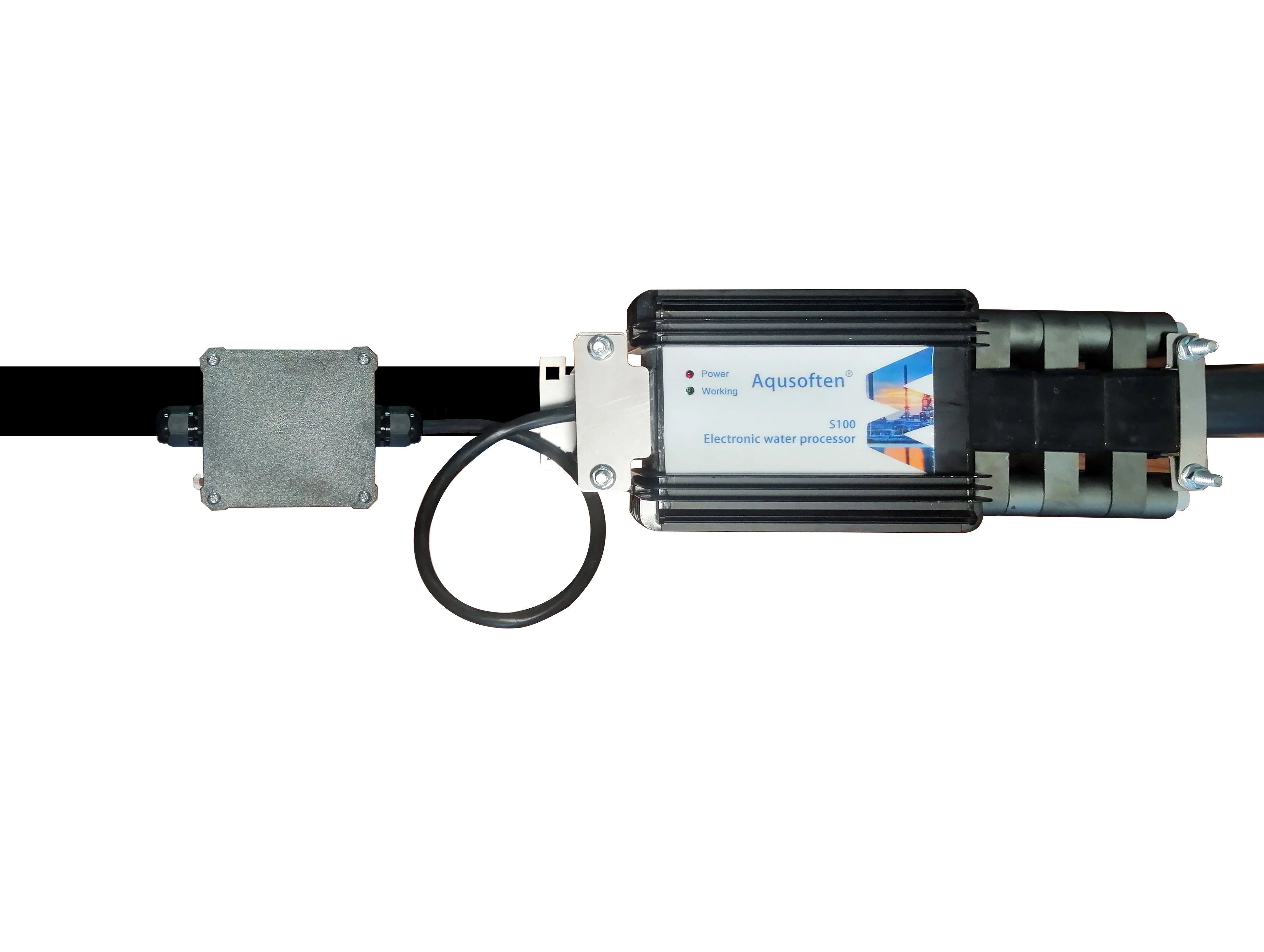Salt Free  Limescale and Rust Removal and Prevention Electronic Water Descaler Physical Softener