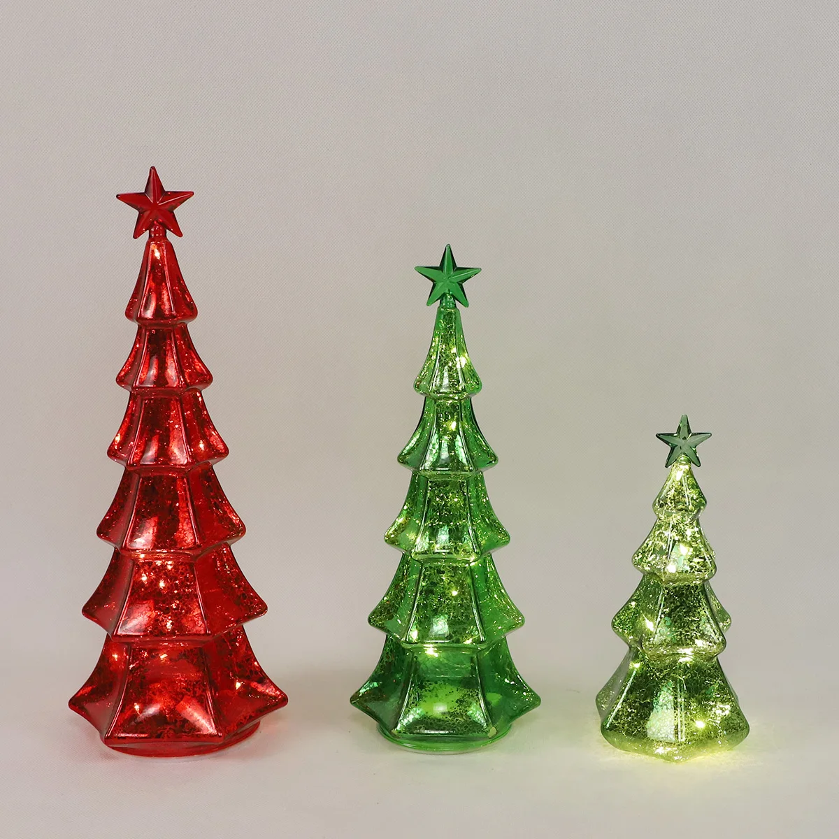 christmas decoration supplies-old glass led christmas outdoor decoration artificial christmas tree manufacturer