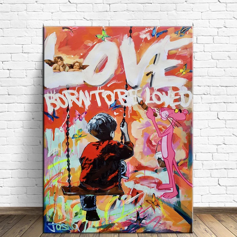 Banksy Abstract Art - Graffiti Roses & Street Art Prints