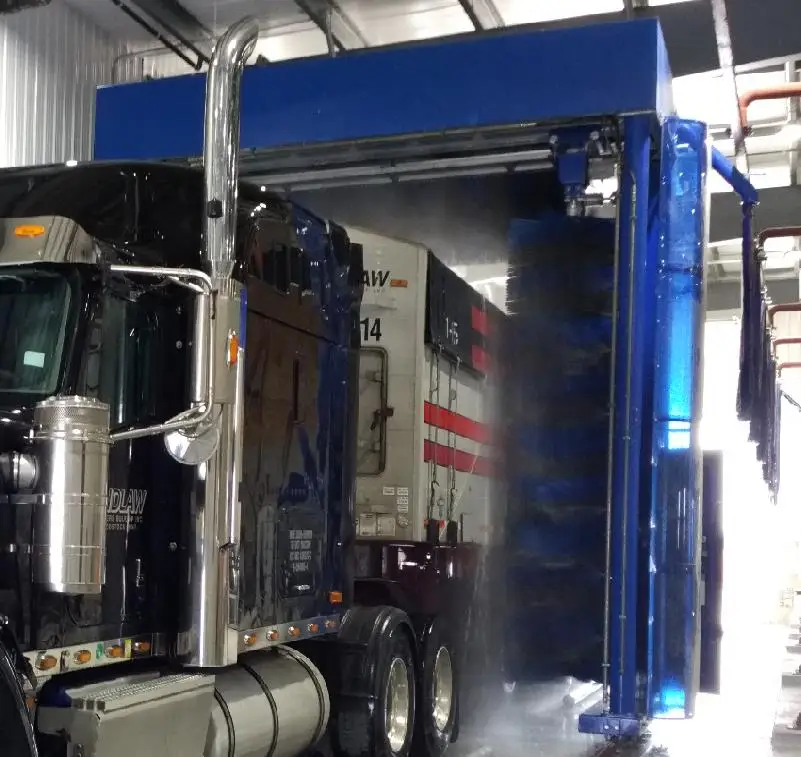 Automatic Rollover Type Bus and Truck Washing Machine for Public Bus Station