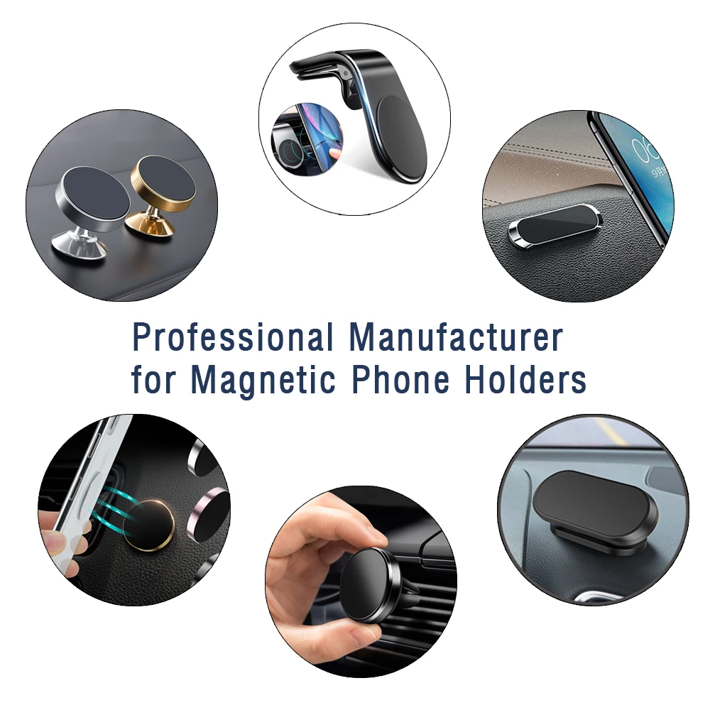 Dashboard Clip Phone Holder Stand Universal Rotatable Retractable Car ...