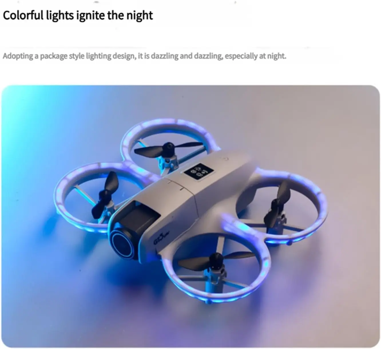 GT3ミニドローン 1080P HDカメラ搭載 折りたたみ型 おもちゃ