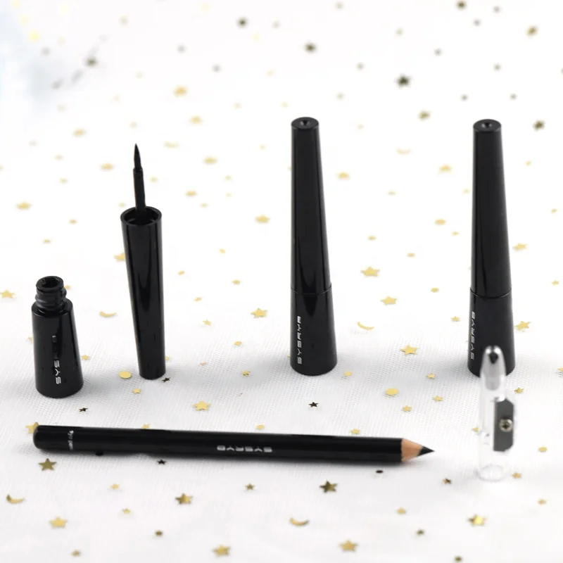 3 шт. водостойкая жидкая подводка для глаз и карандаш