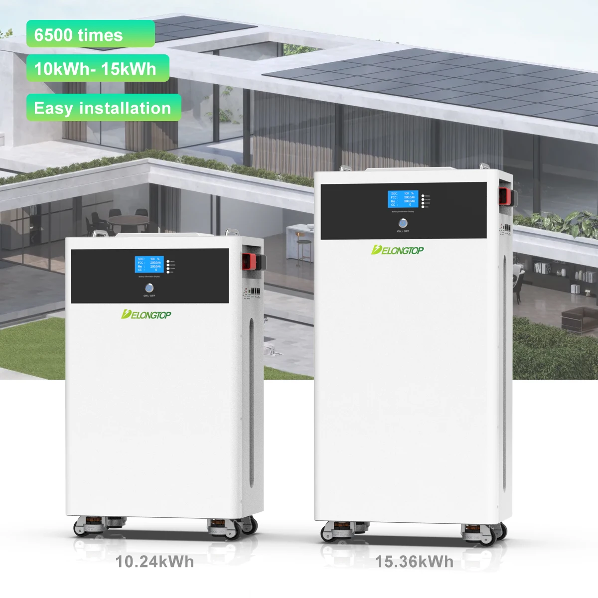 Brand New EV E BYD Lishen 48V 200AH 51.2V 10KWH Lithium Ion LiFePO4 ...