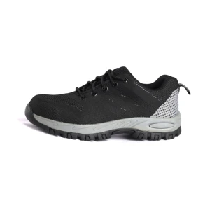 Fly Knit Fabric Breathable Upper Low-top Safety Shoes Anti Smash Puncture-proof Security Shoes Hard Quality Labor Shoes