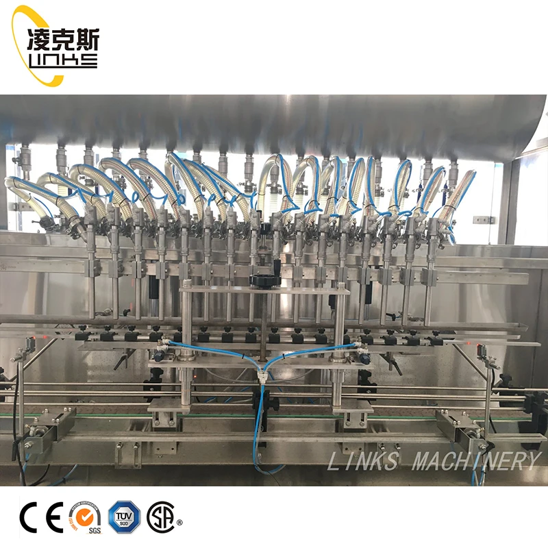 Fully Automatic Vegetable Cooking Edible Oil Filling Machine Bottle Packaging Line