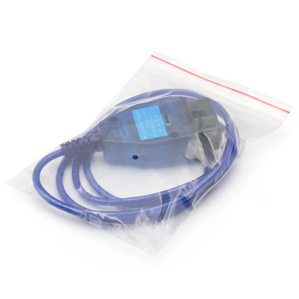 FTDI FT232RQ VAG KKL FIATECUSCAN for Fiat 4 Ways Switch Chip OBD2 Car Diagnostic Cable for VAG KKL 409 USB Interface