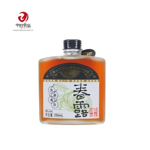 Wholesale Chinese Style Brown Sugar Plum Fruit Wines Alcoholic Wine