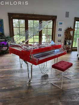 Clear Crystal Piano for sale HG-168A