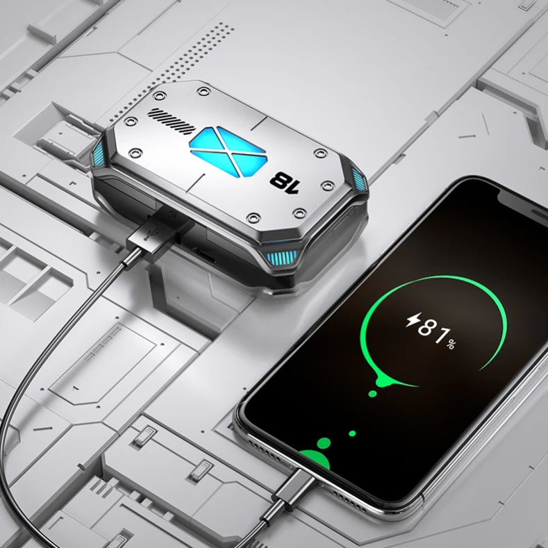 ZTX M41 TWS Gaming Earbuds - Hifi, Waterproof, & Noise