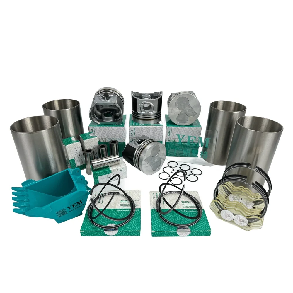 Machinery K3F K3G K3H K3M Cylinder Liner Kit for Mitsubishi Standard Size Engine Parts