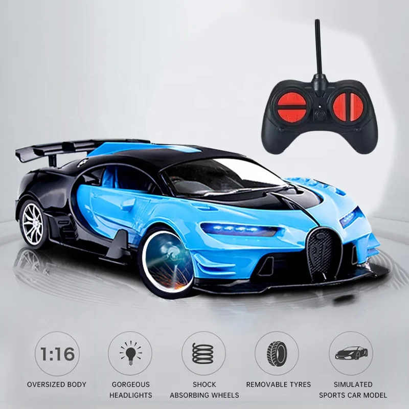 Aijh Remote Control Car 4CH Simulation Cool Sports Model