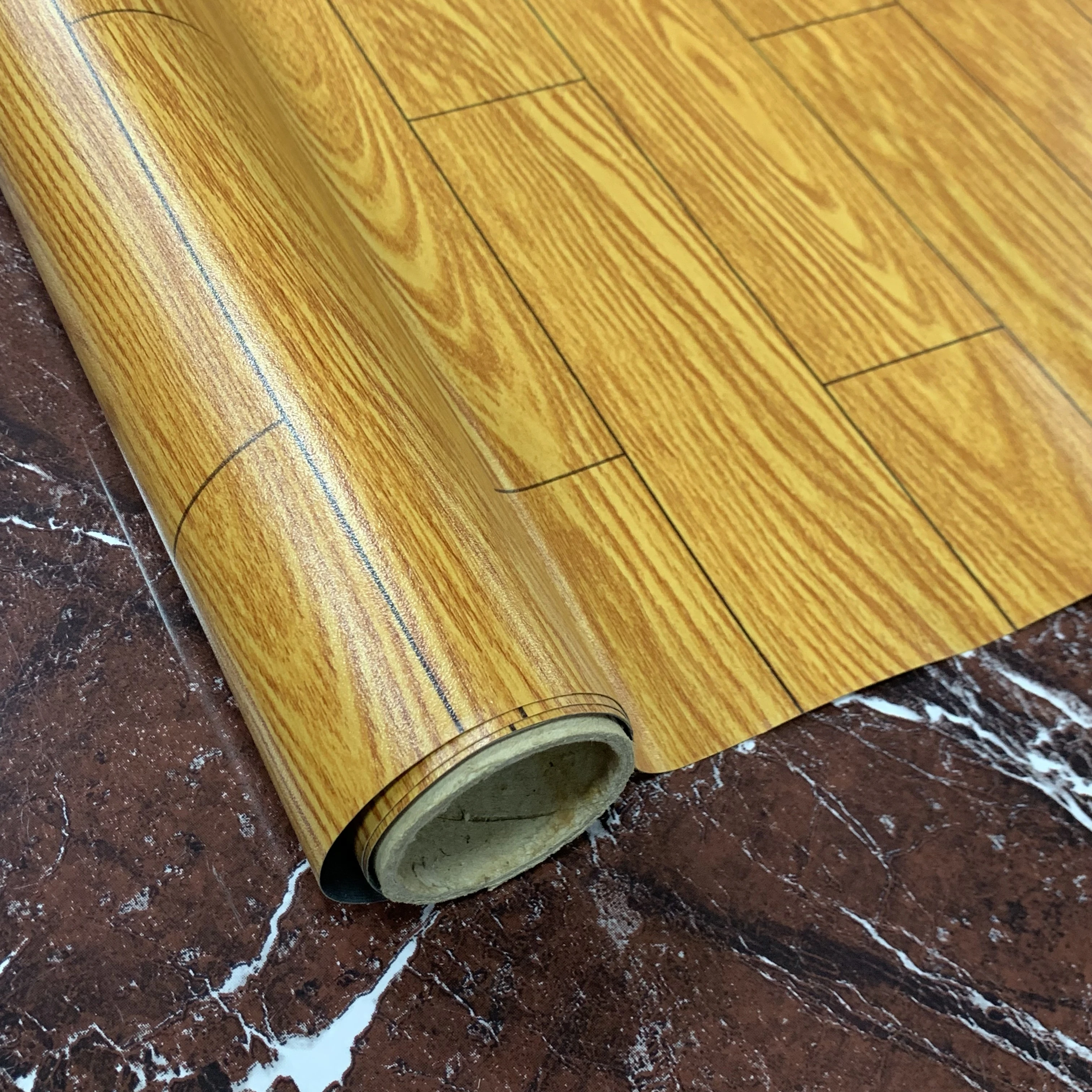 0.9mm Indoor Usage Waterproof Wood Design Plastic Floor Mat PVC Sponge  Flooring - China Linoleum Flooring, PVC Flooring