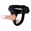 Pelle (Cinturino con Doppio Dildo)
