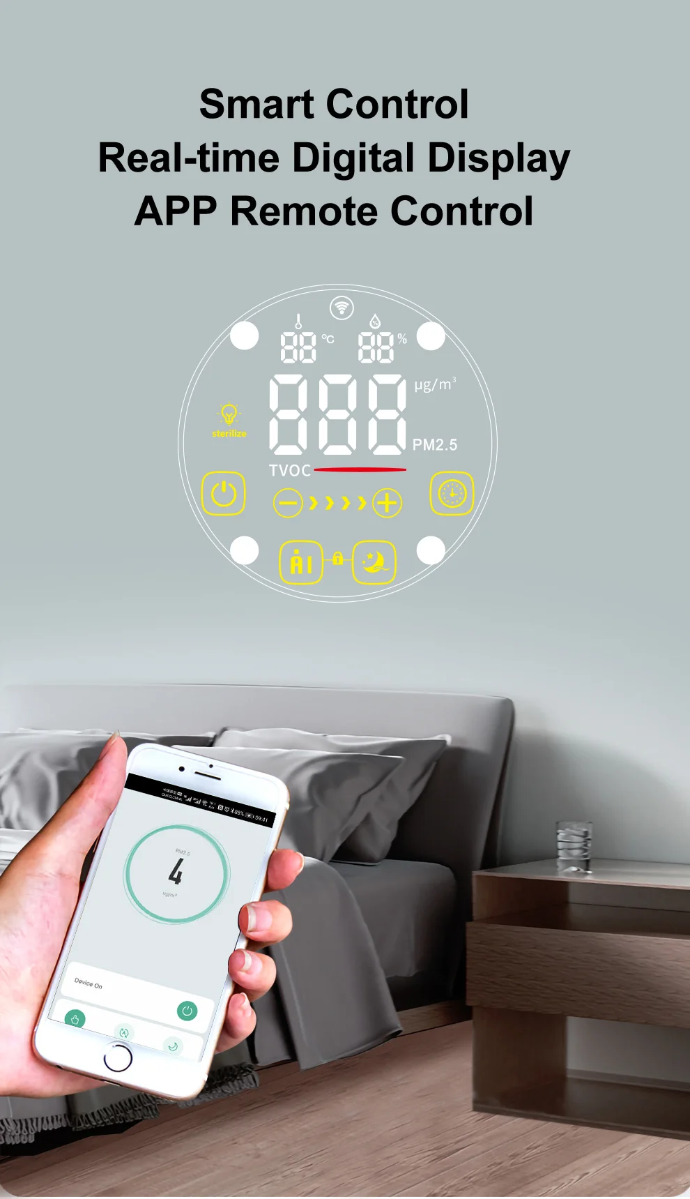 Air Purifier, Wall, HEPA - detail 14