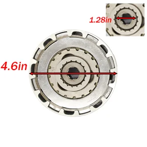 CQSPMOTO 17-Tooth Clutch Assembly for Off-Road Motorcycles With 70cc.90cc.110cc.125cc, Automatic Clutch