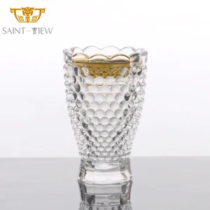 Chic 1Piece Glass Vase Table Centerpieces for Flowers and Home Decor Modern Flower Vase