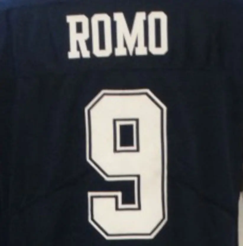 Source Tony Romo Navy Blue Best Quality Stitched American Football Jersey  on m.