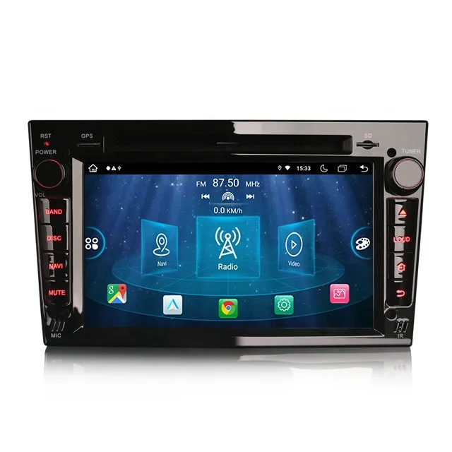 Erisin ES8960PB 7" 8 Core Android 11 Car DVD Player Wireless Carplay Navi Auto Car Radio for OPEL Astra (H)/Combo/Signum/Vivaro