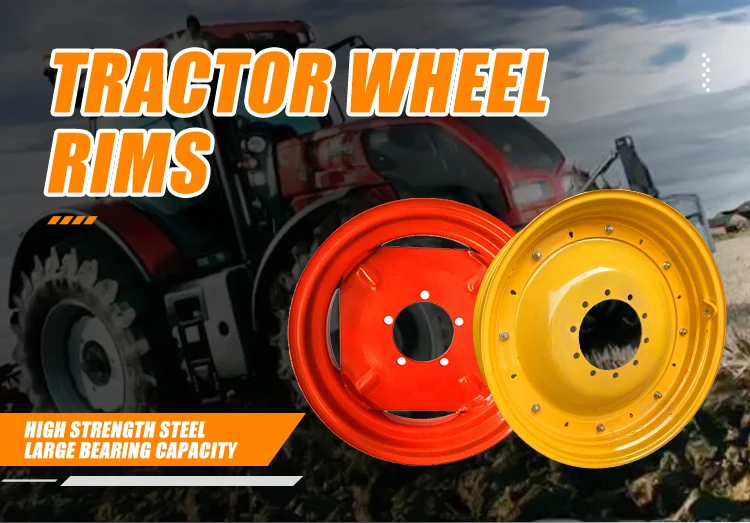 Good Quality Professional Steel Material Agricultural Wheels And Tractor Rims details