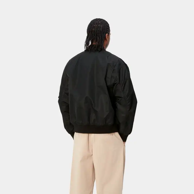 Windbreaker Plus Size Track Plain Zipper Oversized Cropped Boxy Workout Varsity Nylon Bomber Jacket Men_voghion.com