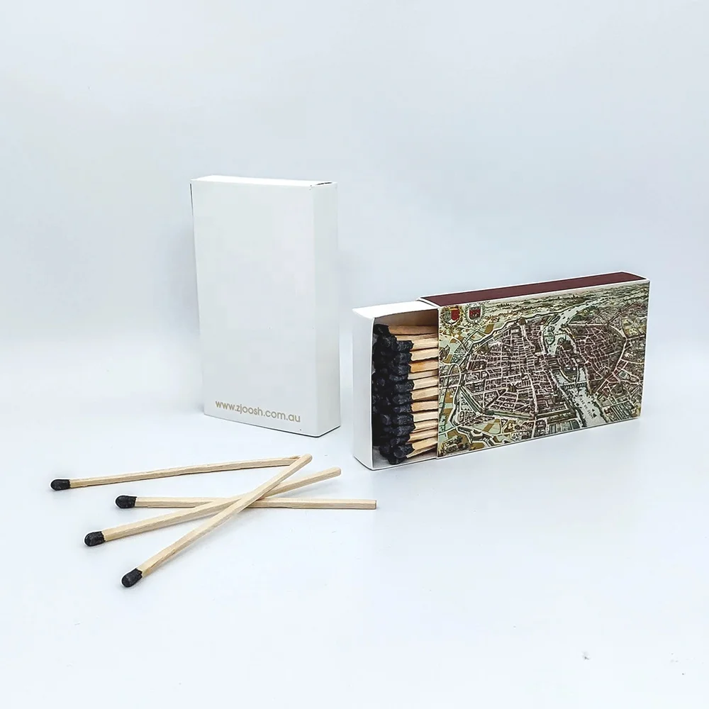 Длинный ящик по индивидуальному заказу матч 4-дюймовый цветной головы в этническом стиле лампы в форме свечи матчи