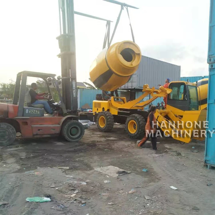 CONSTRUCTION EQUIPMENT PROFESSIONAL SUPPLIER READY MIX CEMENT CONCRETE MIXER TRUCK SELF LOADING CONCRETE MIXING MACHINE