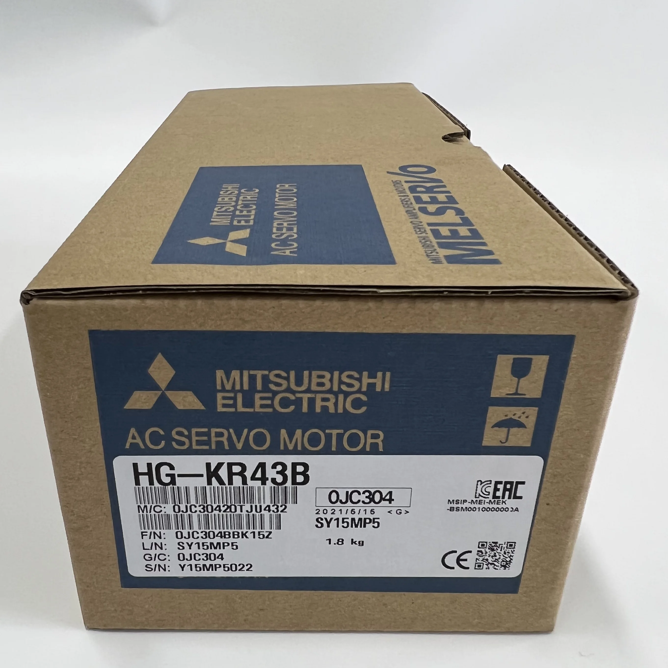 Mitsubishi AC Servo Motor HG-KR43B