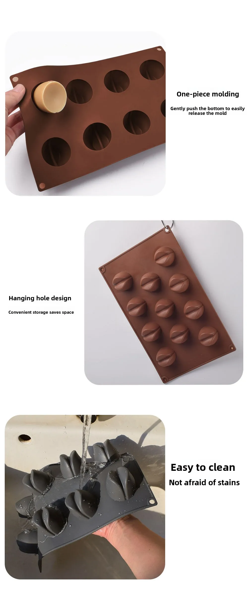 8-Grid Lip Shape Silicone Mold for DIY Jelly Cake Baking Tools for Milk White Chocolate Cookie-for Jelly Chocolate Cookie manufacture