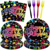Neon Party Plates*96