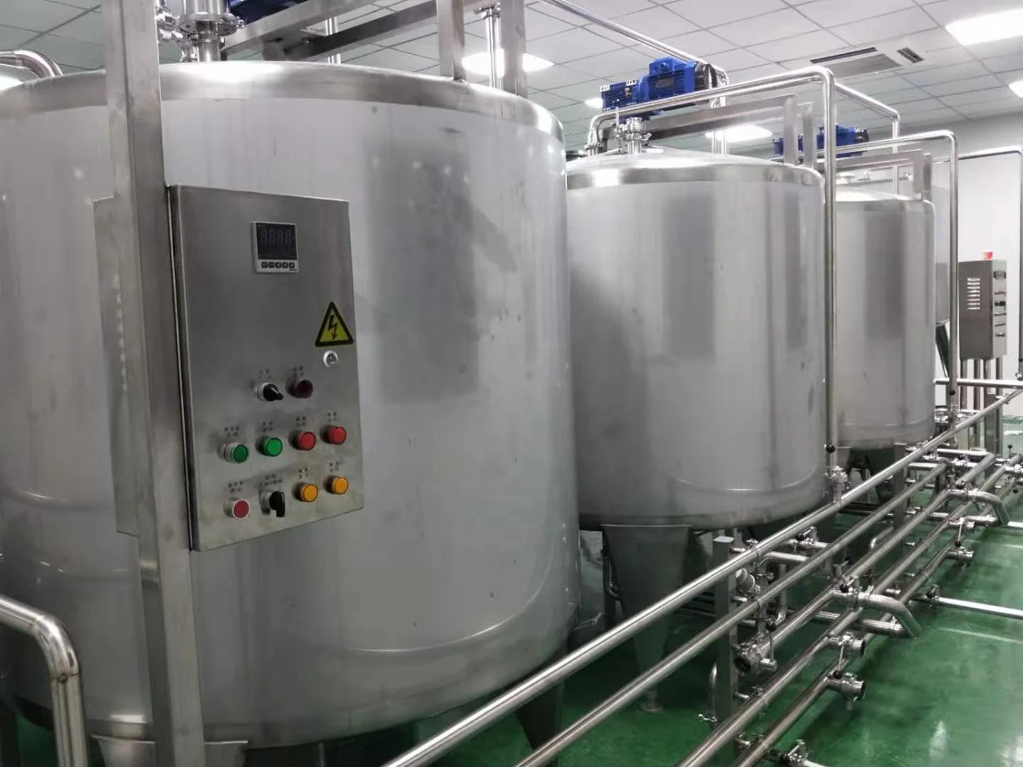 High Efficiency Milk Processing Line Pasteurized Milk Production Line