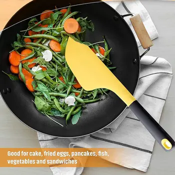 multi functional kitchen silicone spatula omelette