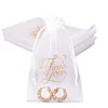 Bolsa de gasa blanca
