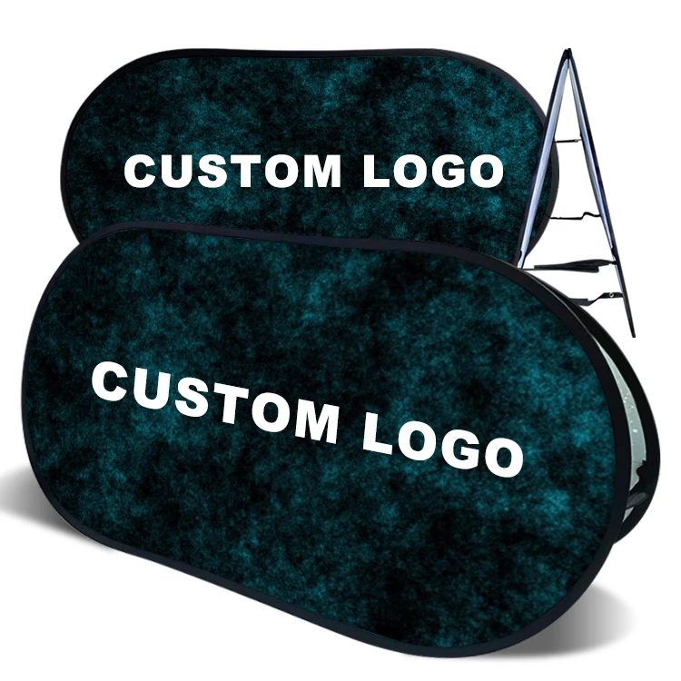 Factory Fabric Made Horizontal  Advertising Pop up Banner Custom Event Pop up Pop Out Banner