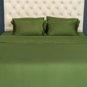 Premium Silky Lyocell Tencel 300Tc Bedding Set Cooling Soft Cover Pillowcases Flat Sheet Set