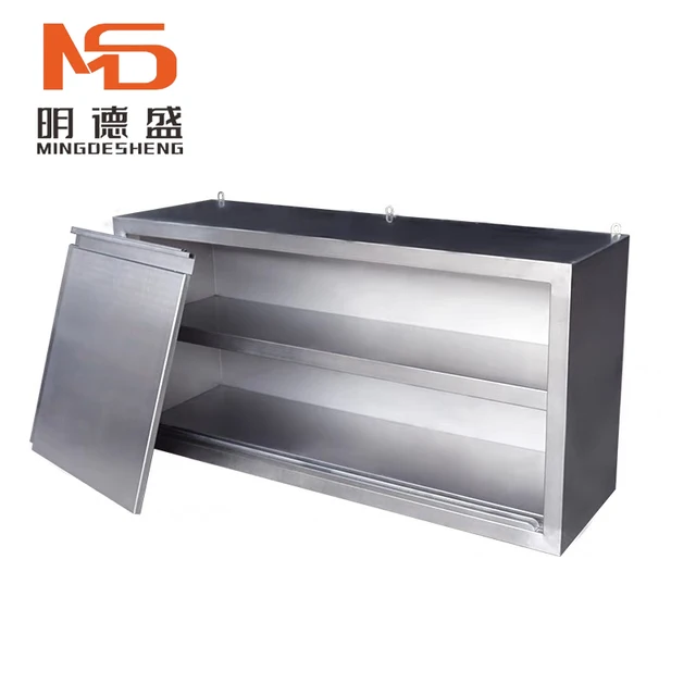 Modern Stainless Steel Wall Cabinet for Hotels & Restaurants 201/304 Table Top Handing Storage Solution for Bakeries & Kitchens