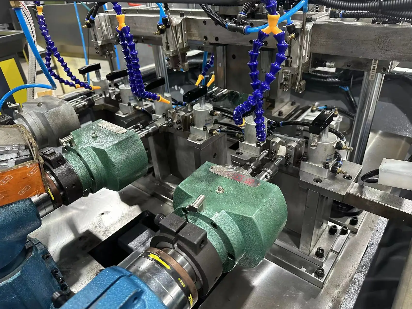 Two Spindle ST200 T Type Multi Spindle Head for Drilling and Tapping Machine  Auto Feed Multi Tapping Head Machine
