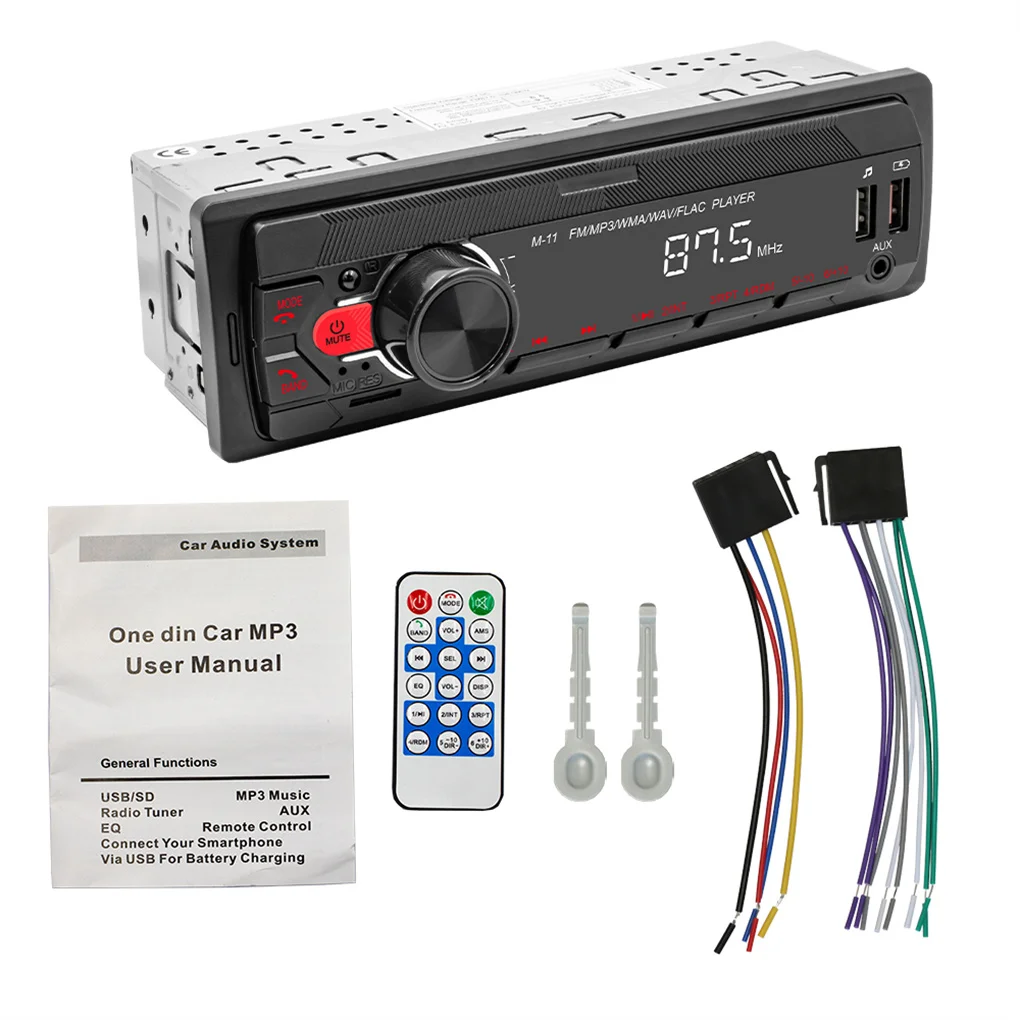 11 Buttons Car Multimedia Player Wireless Control Battery Operated Vehicle MP3 DVD Stereo Button Wireless Control for Car Radio