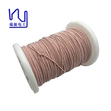 Rectangular 2.0*1.3mm 0.08*250 Strands Silk Covered Litz Wire