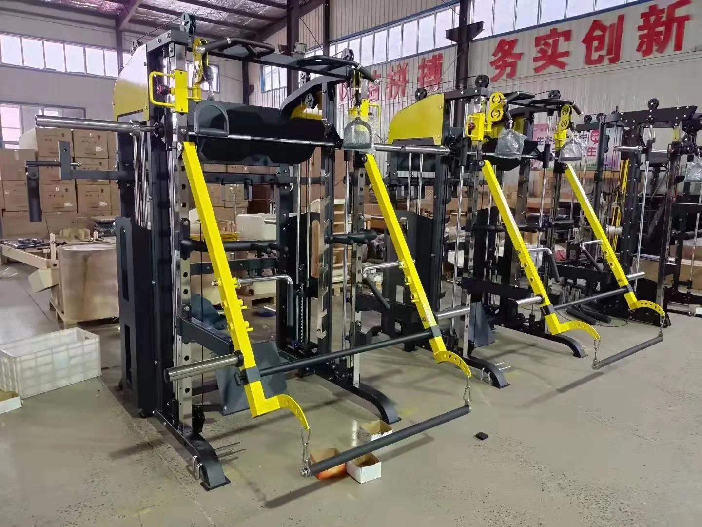 オールインワンマルチジムステーション多機能トレーナースミス
