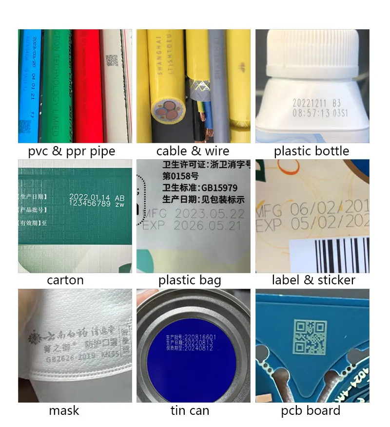Milk Expiry Date Coding 3w 5w 10w UV Flying Online Laser Marking Printing Machine for Milk Bottle Cap Laser Printer