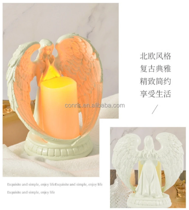 Cute Cartoon Resin Angel Figurines Wholesale Statues Ornaments