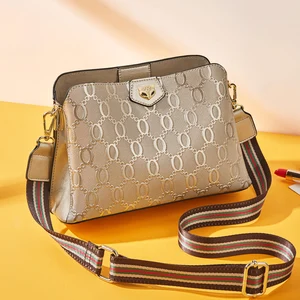 Customized logo handbag designer Leather wallet crossbody bag fashionable luxury women's shoulder bags