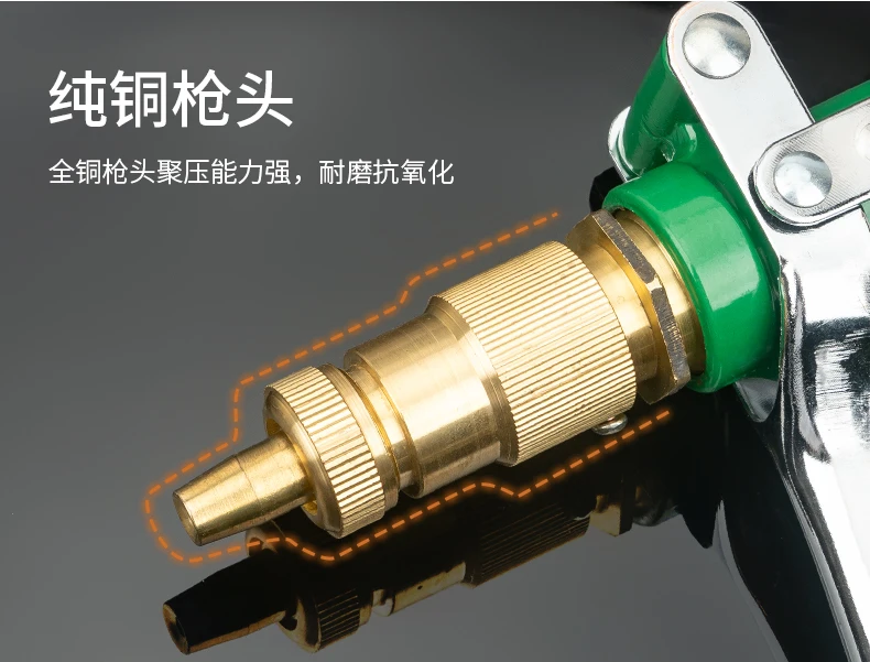High Water Pressure 8 Multi Function Garden Hose Nozzle Hose Spray Nozzle Garden Hose Water Spray Gun Cleaning Water Gun