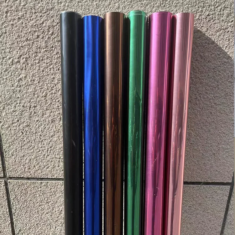 manufacturer wholesale colorful metal roll film stretch ceiling-13