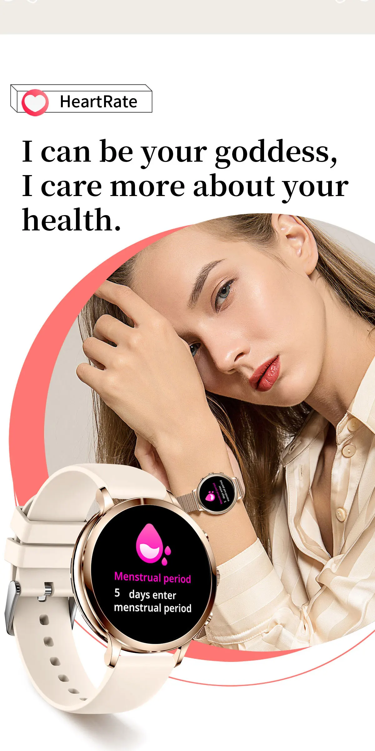 If you are searching for a supplier of a product with perfect quality control and highly competitive prices, which gives you an advantage in expanding your local market, then contact us now!  Competitive suppliers of  V61 Fashion Ladies Smart Watch 2026 1.39