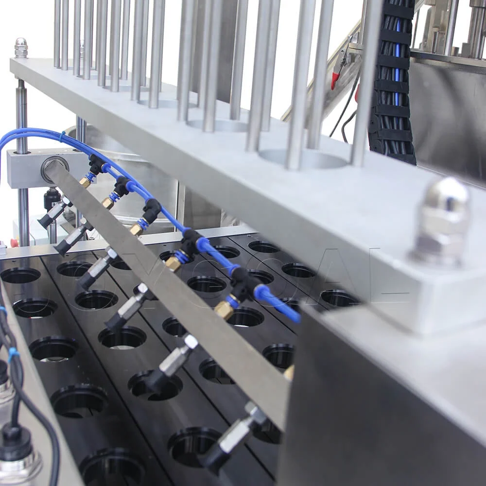 Шанхай Joygoal машина для наполнения и запечатывания кофейных капсул для k-cup nespresso milk powder