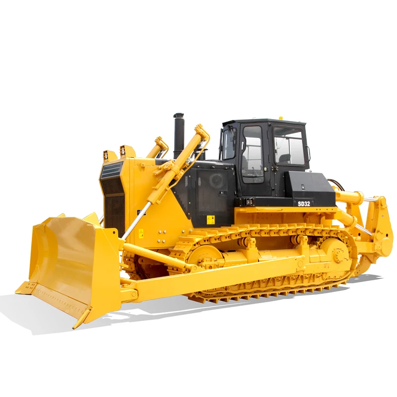 سعر تنافسي لجرافة Shantui SD32 Crawler Bulldozer بقوة 320 حصانًا مع قطع الغيار المتوفرة في المخزون